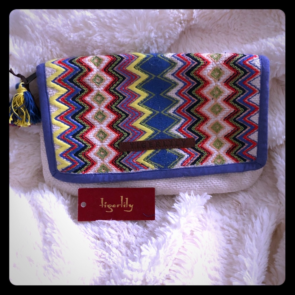 Tigerlily clutch